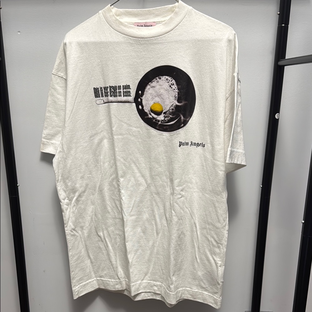Palm Angels Graphic T-Shirt in White